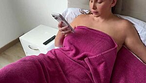 step daddy caught step daughter naked and fucks her hard