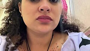 gassy milk intolerant girl on the toilet and farting