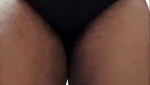 Ebony thick thigh booty worship with dirty talk