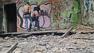 Anastasia mistress russian domination pegs man outdoors