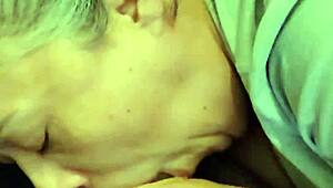 latina mexican granny gives blowjob and facefuck