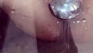 Arabian virgin teen penetrates pussy with toys