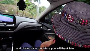 the new driver turned me on so much we ended up fucking in the car