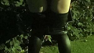 Wife Outside Flashing Slideshow Compilation