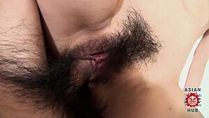 short haired japanese slut loves cum in mouth