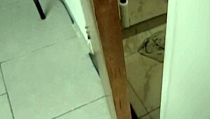 I dared to look through the door while you were showering